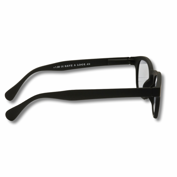 From Danish brand Have a Look we have these 'Sunglasses with mat frames in black. Let your sunglasses reflect your outdoor attitude!  All our sunglasses are unisex and have UV-protection. The sunglasses have flex hinges for a comfortable fit, durable polycarbonate frames and aspherical acrylic lenses, creating a light, slender and elegant look. All metal components are nickel-free. The glasses come with a free felt case