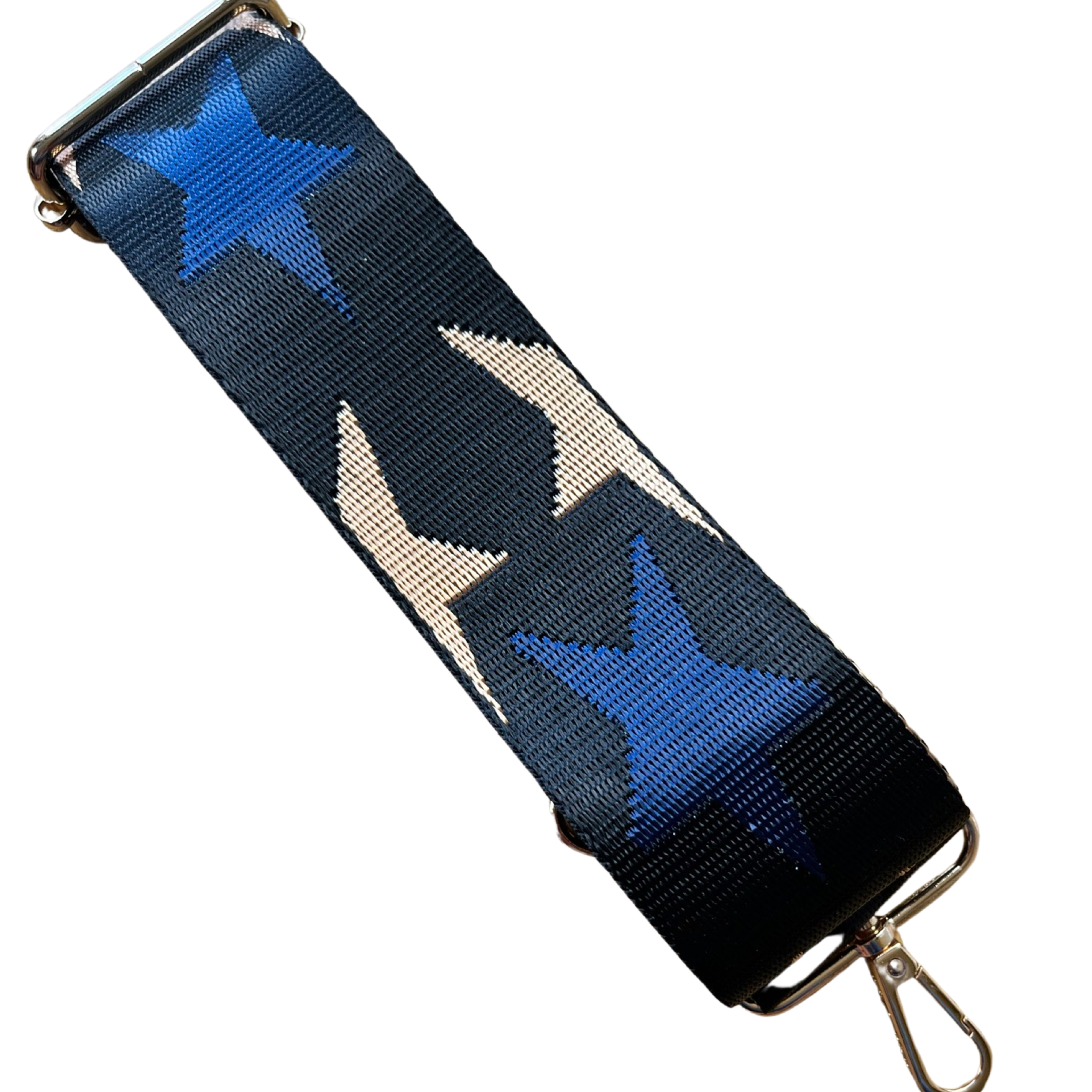 Leopard Print Bag Strap - Navy Blue – Tarelle
